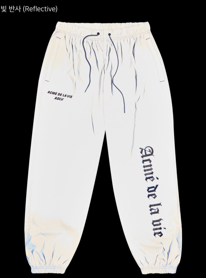アクメドラビ(acme' de la vie) ADLV REFLECTOR PANTS GREY