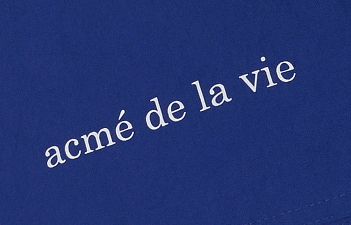 アクメドラビ(acme' de la vie) ADLV JOGGING SHORT PANTS BLUE