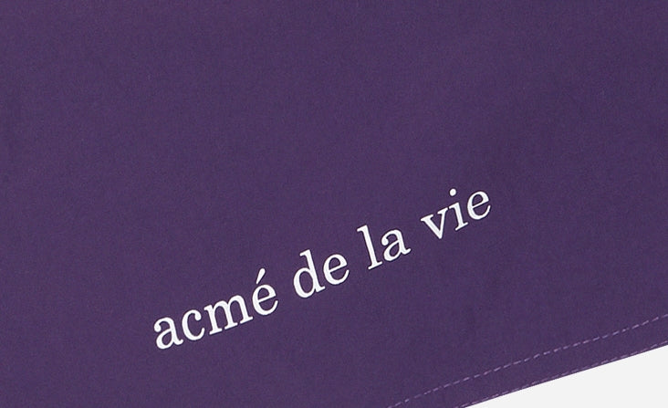 アクメドラビ(acme' de la vie) ADLV JOGGING SHORT PANTS PURPLE