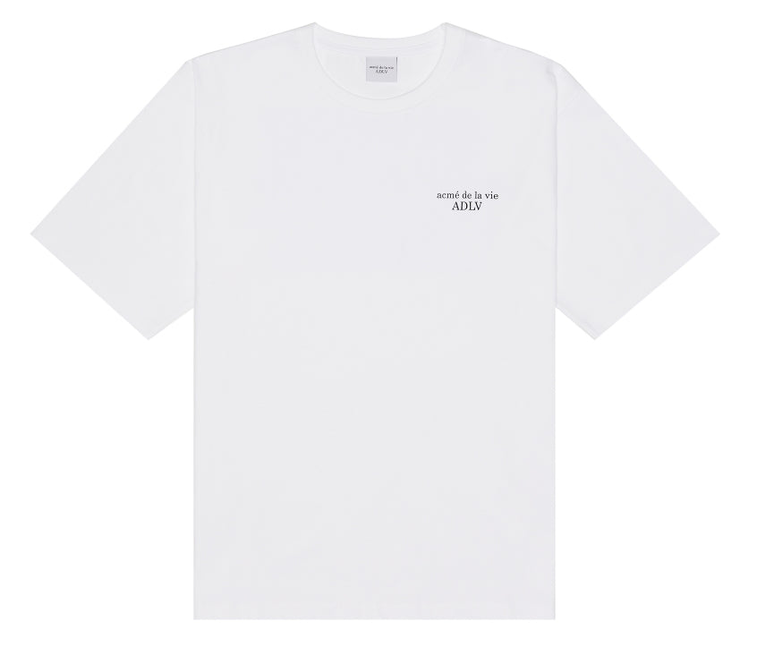 アクメドラビ(acme' de la vie) ADLV BASIC SHORT SLEEVE T-SHIRT 2 WHITE