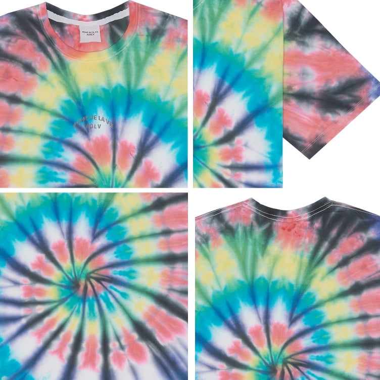 アクメドラビ(acme' de la vie) ADLV RAINBOW SHORT SLEEVE T-SHIRT RED