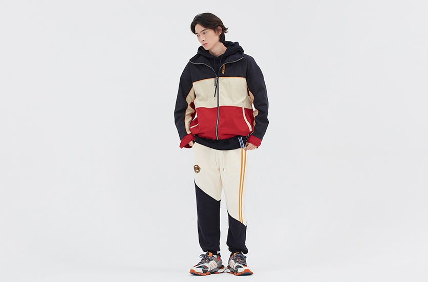 ロマンティッククラウン(ROMANTIC CROWN)   PIPING RACING JACKET_NAVY