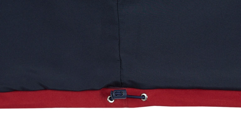 ロマンティッククラウン(ROMANTIC CROWN)   PIPING RACING JACKET_NAVY
