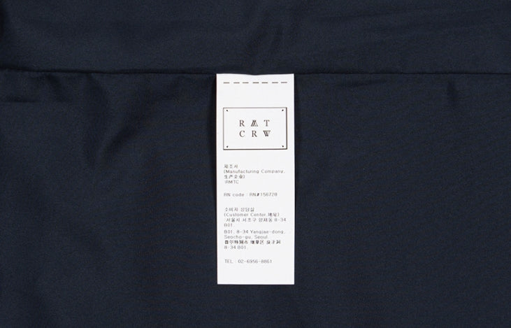 ロマンティッククラウン(ROMANTIC CROWN)   PIPING RACING JACKET_NAVY