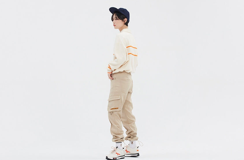 ロマンティッククラウン(ROMANTIC CROWN) 21C BOYS RUGBY SHIRT_OATMEAL