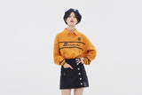 ロマンティッククラウン(ROMANTIC CROWN) 21C BOYS RUGBY SHIRT_YELLOW
