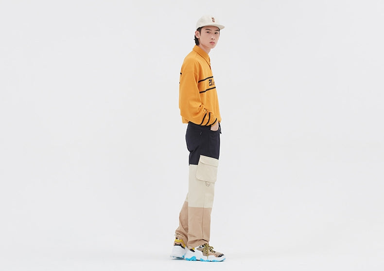 ロマンティッククラウン(ROMANTIC CROWN) 21C BOYS RUGBY SHIRT_YELLOW