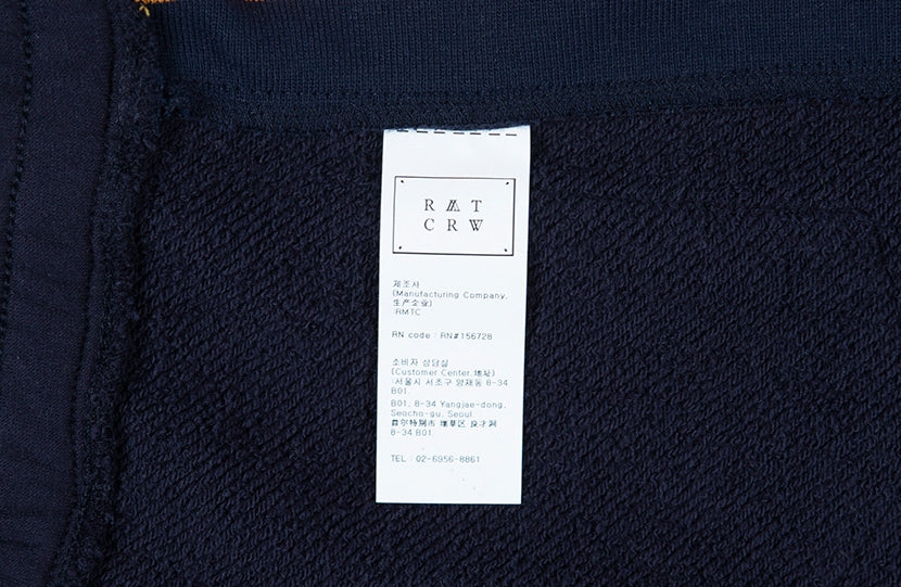 ロマンティッククラウン(ROMANTIC CROWN) SIDE LINE SPORTS SKIRT_NAVY