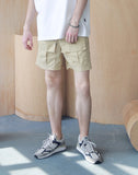 マスノウン(MASSNOUN) FRONT TWO POCKET SHORT PANTS MSNSP005-BG