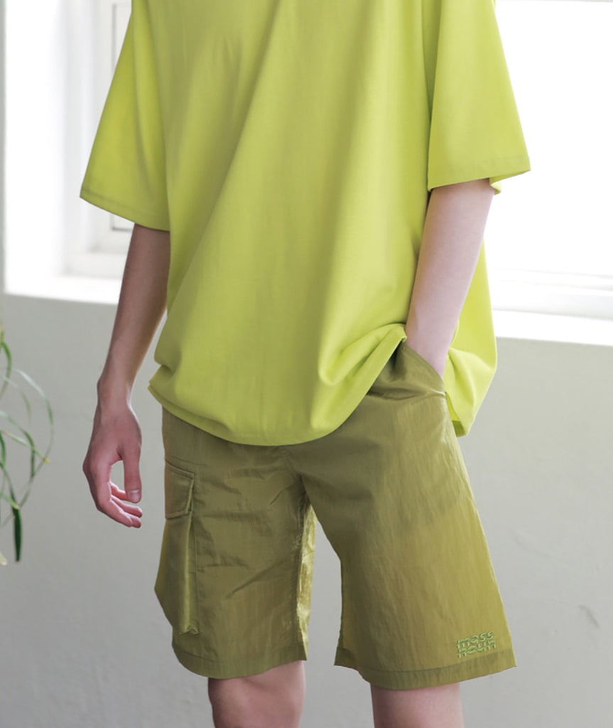 マスノウン(MASSNOUN) SIDE TWO POCKET SHORT PANTS MSNSP004-YL