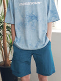 マスノウン(MASSNOUN) SIDE TWO POCKET SHORT PANTS MSNSP004-BL