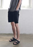 マスノウン(MASSNOUN) SIDE TWO POCKET SHORT PANTS MSNSP004-BK