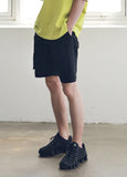 マスノウン(MASSNOUN) SIDE TWO POCKET SHORT PANTS MSNSP004-BK