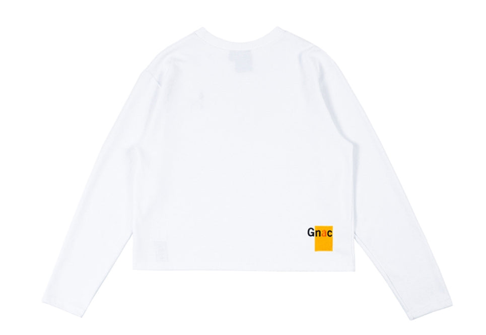 ロマンティッククラウン(ROMANTIC CROWN) UNLOCK YOUR MIND LONG SLEEVE_WHITE