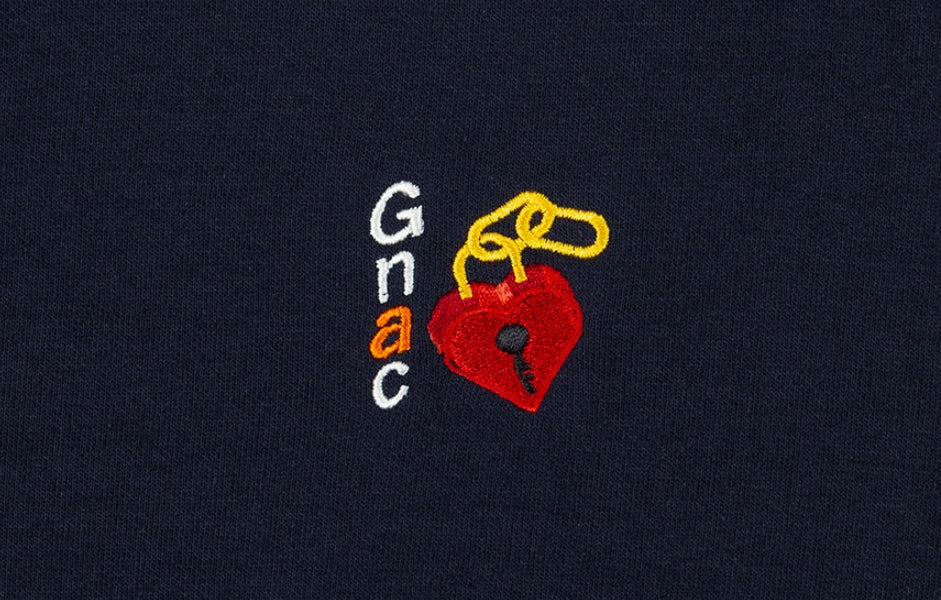 ロマンティッククラウン(ROMANTIC CROWN) UNLOCK YOUR MIND LONG SLEEVE_NAVY