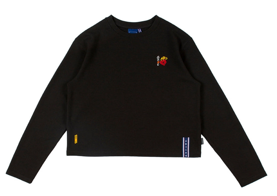 ロマンティッククラウン(ROMANTIC CROWN)  UNLOCK YOUR MIND LONG SLEEVE_BLACK