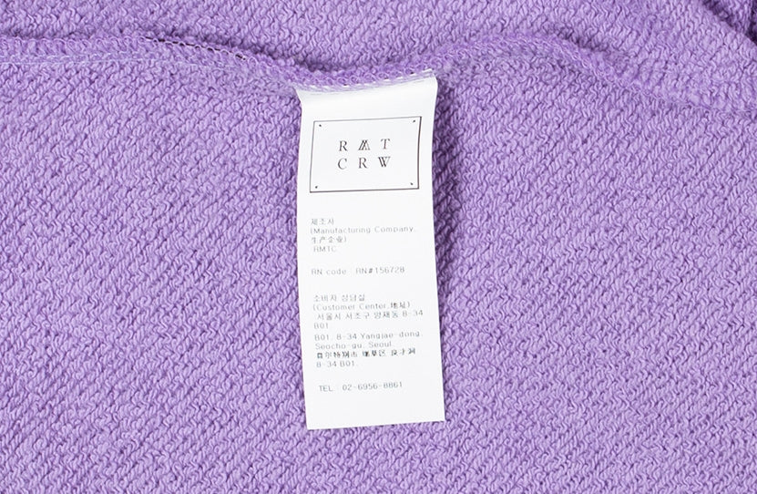 ロマンティッククラウン(ROMANTIC CROWN) RMTCRW CLASSIC LOGO POLO SHIRT_PURPLE