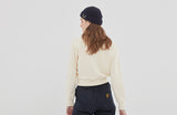 ロマンティッククラウン(ROMANTIC CROWN) RMTCRW CLASSIC LOGO POLO SHIRT_OATMEAL