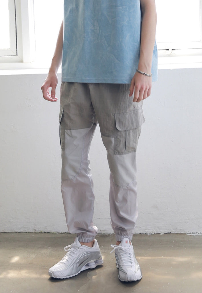 マスノウン(MASSNOUN) 3RD SECTION JOGGER PANTS MSNCP003-AG