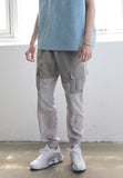マスノウン(MASSNOUN) 3RD SECTION JOGGER PANTS MSNCP003-AG