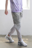 マスノウン(MASSNOUN) 3RD SECTION JOGGER PANTS MSNCP003-AG