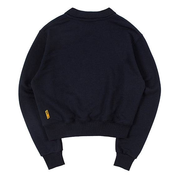 ロマンティッククラウン(ROMANTIC CROWN) RMTCRW CLASSIC LOGO POLO SHIRT_NAVY