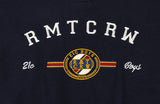 ロマンティッククラウン(ROMANTIC CROWN) RMTCRW CLASSIC LOGO POLO SHIRT_NAVY
