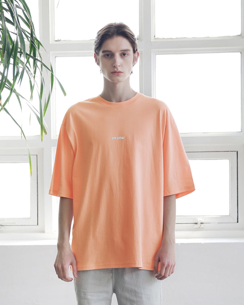 マスノウン(MASSNOUN) MSNU DISASSEMBLE OVERSIZED T-SHIRTS MSNTS005-CR