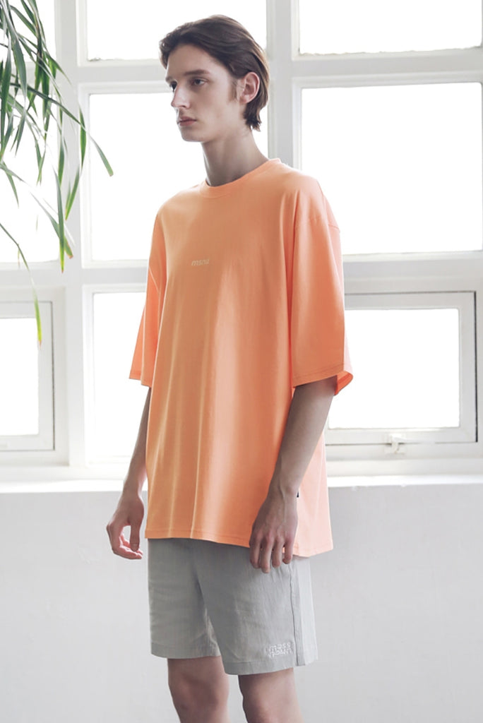マスノウン(MASSNOUN) MSNU DISASSEMBLE OVERSIZED T-SHIRTS MSNTS005-CR