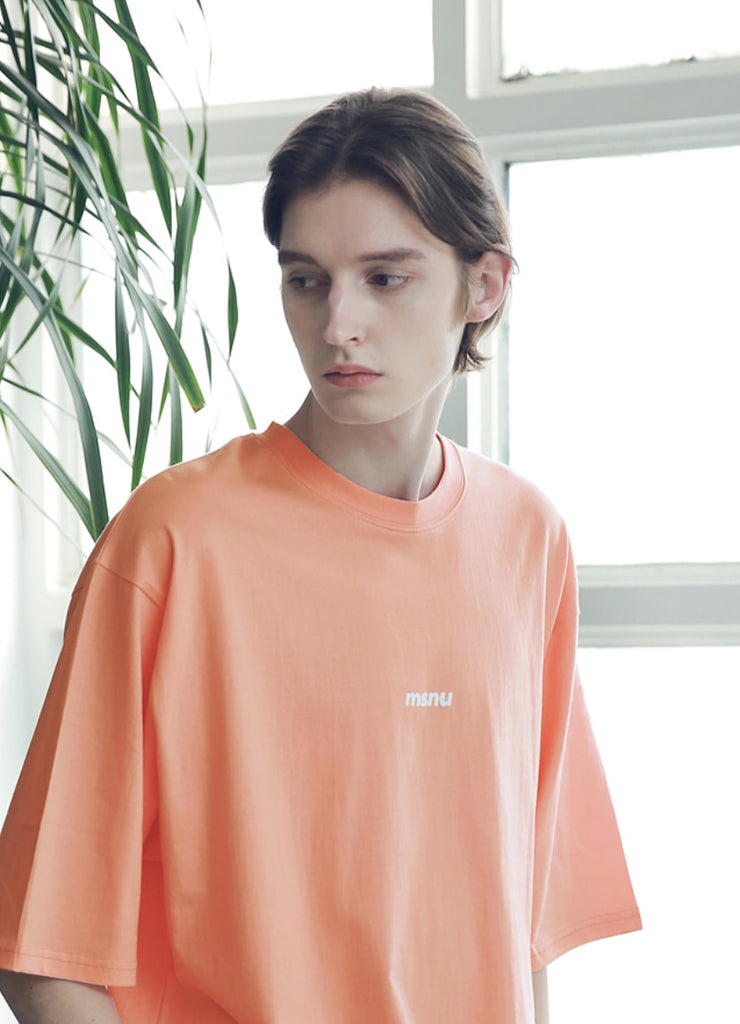 マスノウン(MASSNOUN) MSNU DISASSEMBLE OVERSIZED T-SHIRTS MSNTS005-CR