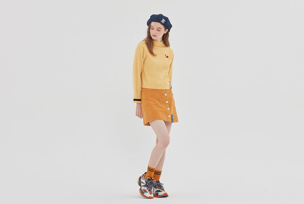 ロマンティッククラウン(ROMANTIC CROWN) UNLOCK YOUR MIND KNIT_BUTTER