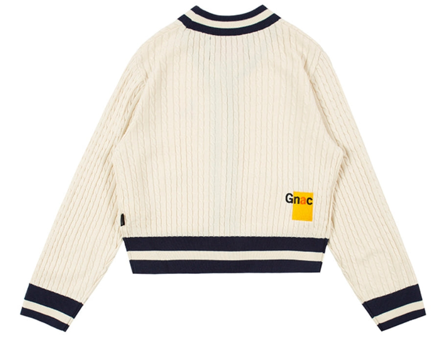 ロマンティッククラウン(ROMANTIC CROWN)UNLOCK YOUR MIND CARDIGAN_OATMEAL