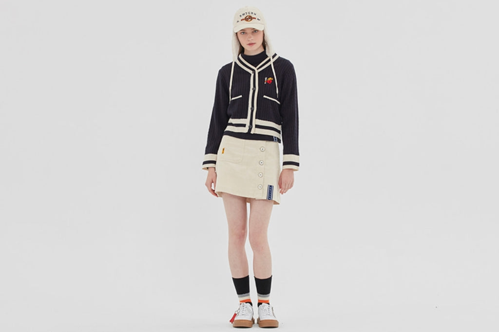 ロマンティッククラウン(ROMANTIC CROWN)UNLOCK YOUR MIND CARDIGAN_NAVY
