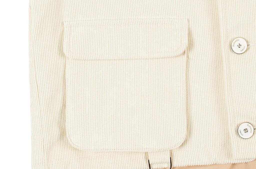 ロマンティッククラウン(ROMANTIC CROWN) GNAC MULTI POCKET JACKET_OATMEAL