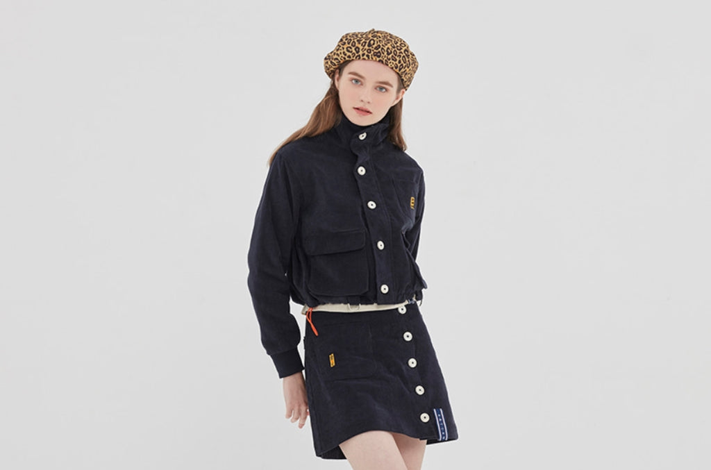 ロマンティッククラウン(ROMANTIC CROWN) GNAC MULTI POCKET JACKET_NAVY
