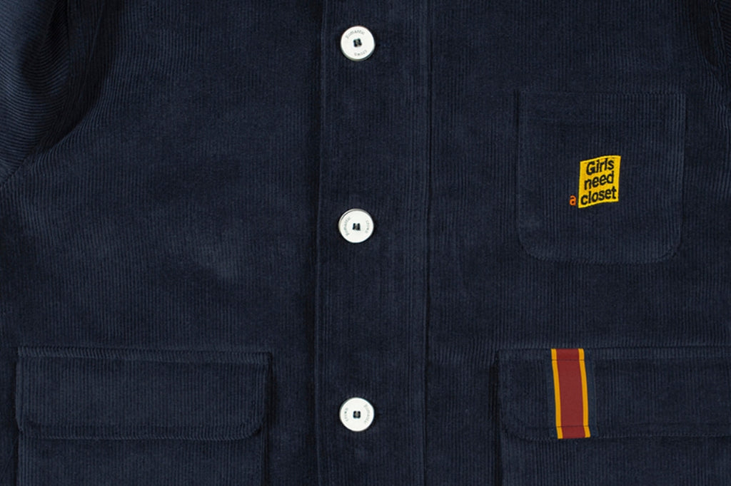 ロマンティッククラウン(ROMANTIC CROWN) GNAC MULTI POCKET JACKET_NAVY