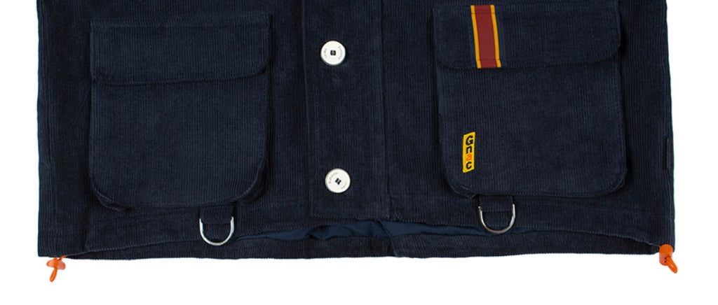 ロマンティッククラウン(ROMANTIC CROWN) GNAC MULTI POCKET JACKET_NAVY