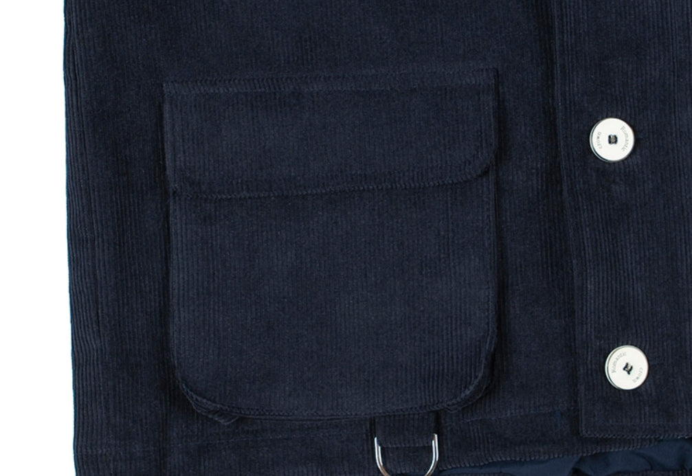 ロマンティッククラウン(ROMANTIC CROWN) GNAC MULTI POCKET JACKET_NAVY