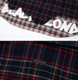 ブラックブロンド(BLACKBLOND) BBD Layered Check Shirt (Navy)