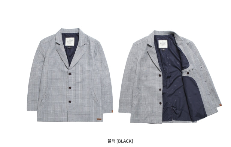 ダブルユーブイプロジェクト(WV PROJECT) Firippu OverSize Single Jacket BLACK JJOT7297