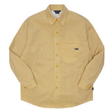 ダブルユーブイプロジェクト(WV PROJECT) PANO STRIPE SHIRTS YELLOW SYLS7309