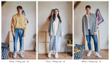 ダブルユーブイプロジェクト(WV PROJECT) PANO STRIPE SHIRTS YELLOW SYLS7309