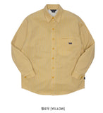 ダブルユーブイプロジェクト(WV PROJECT) PANO STRIPE SHIRTS YELLOW SYLS7309