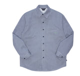 ダブルユーブイプロジェクト(WV PROJECT) PANO STRIPE SHIRTS NAVY  SYLS7309