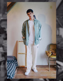 ダブルユーブイプロジェクト(WV PROJECT) PANO STRIPE SHIRTS GREEN SYLS7309
