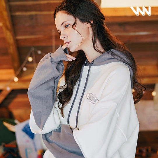 ダブルユーブイプロジェクト(WV PROJECT) TWO PATH HOODIE CREAM MJHD7299