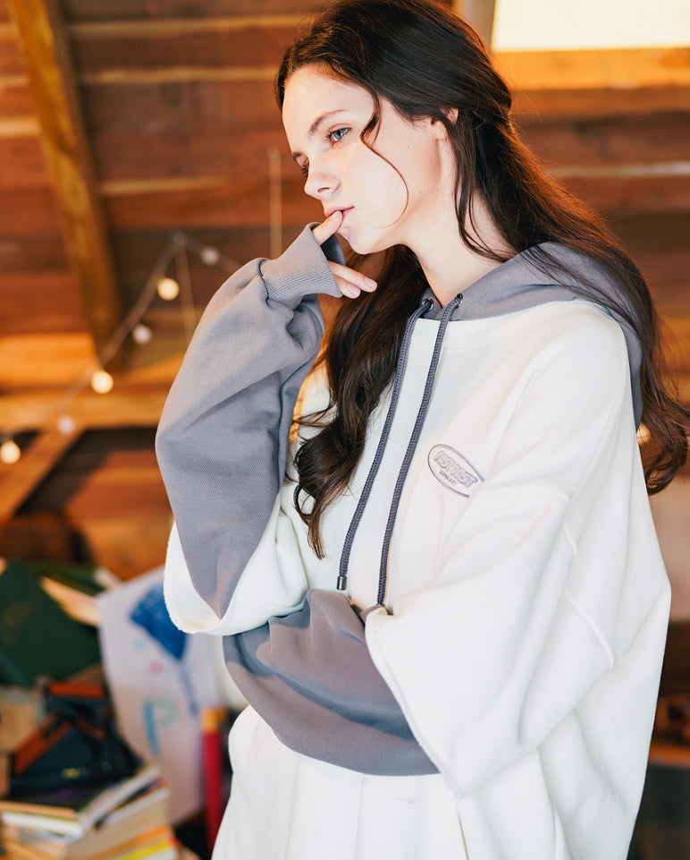 ダブルユーブイプロジェクト(WV PROJECT) TWO PATH HOODIE CREAM MJHD7299