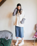 ダブルユーブイプロジェクト(WV PROJECT) TWO PATH HOODIE CREAM MJHD7299