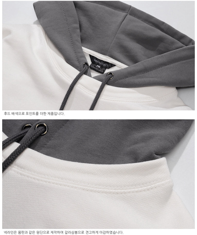 ダブルユーブイプロジェクト(WV PROJECT) TWO PATH HOODIE CREAM MJHD7299