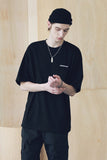 マスノウン(MASSNOUN) HOT-LINE OVERSIZED T-SHIRTS MSNTS008-BK